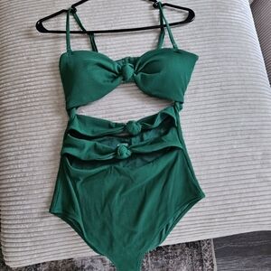 One piece bathing suit